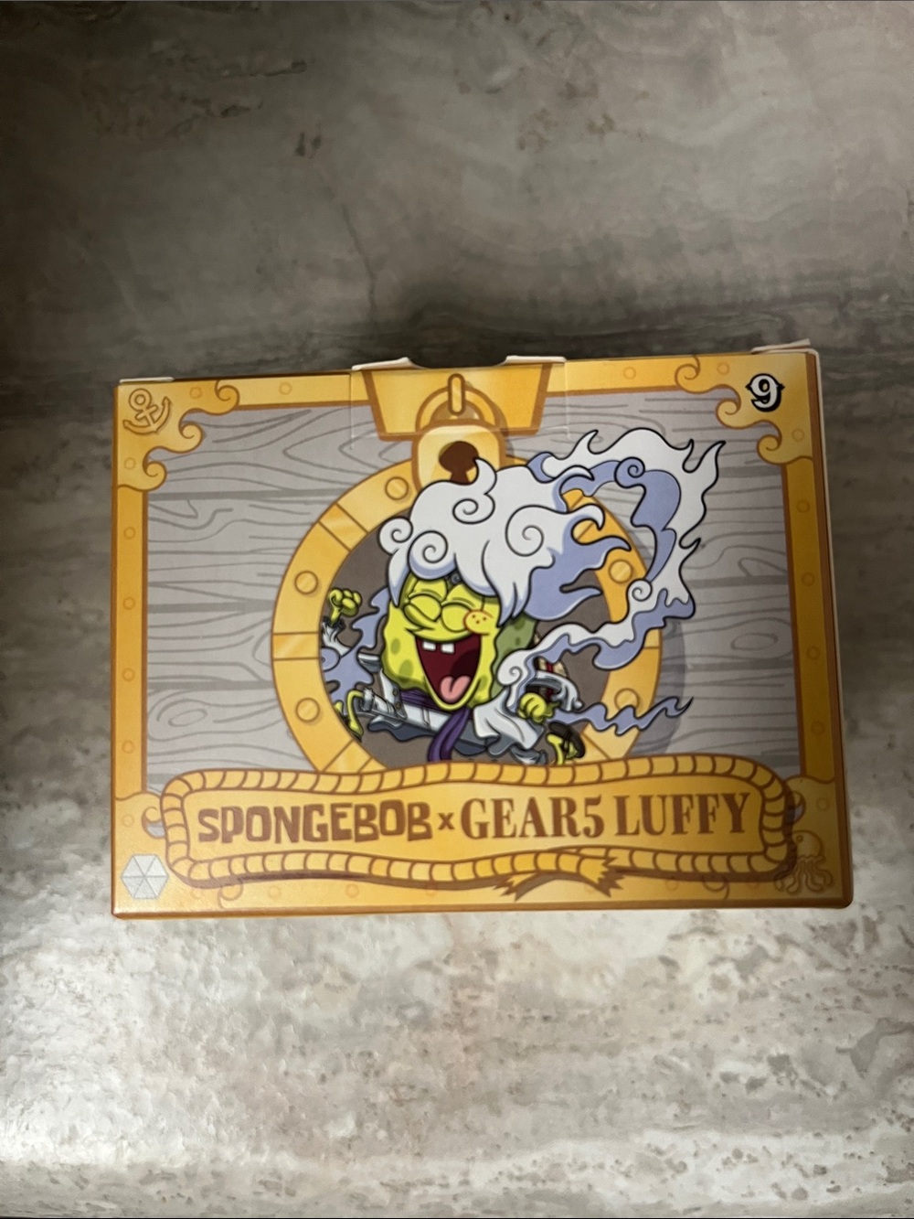 SpongeBob Squarepants Yellow & White Gear5 Luffy Collectible Box